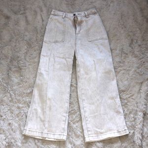 TARGET: high rise, wide leg jeans!